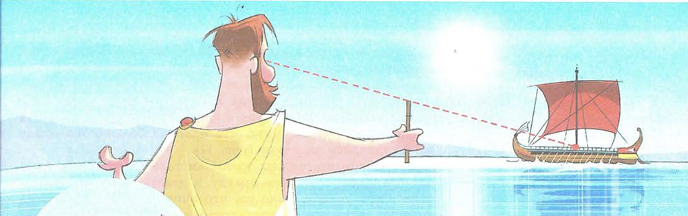 Навигация Фалеса по солнцу.