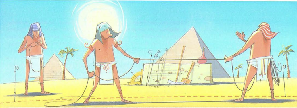 Строительство в древнем Египте.