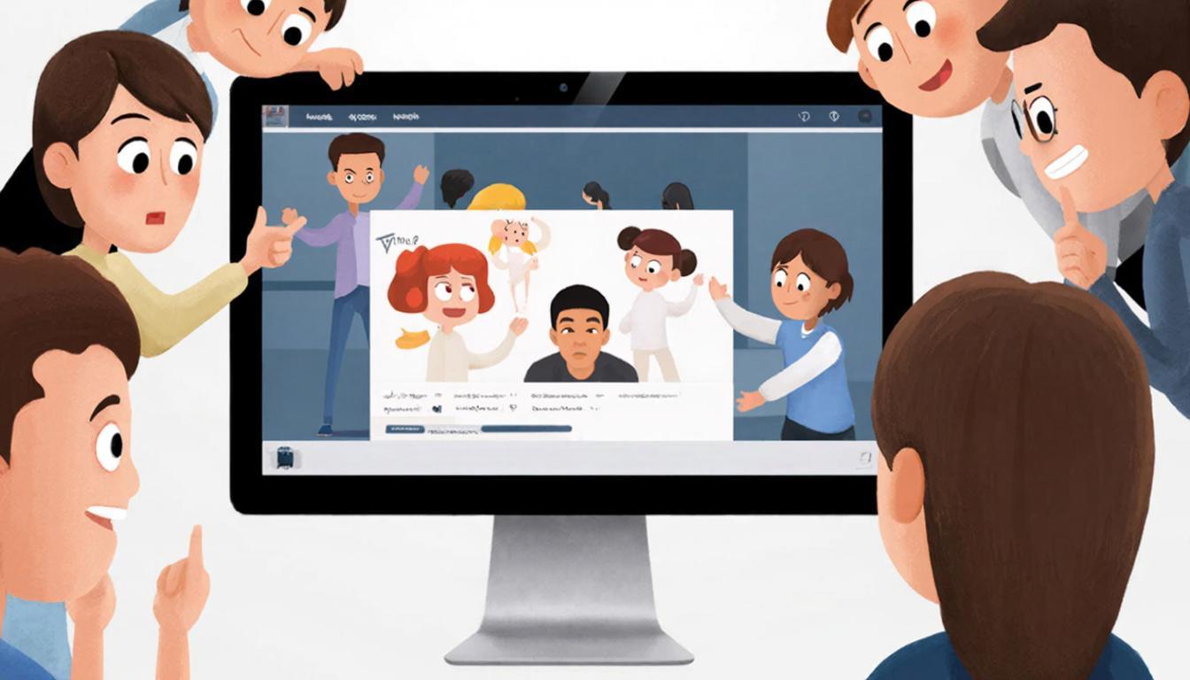 Онлайн-занятие в мини-группе: дети следят за объяснением преподавателя. Эффективный формат для подготовки к ОГЭ по математике и изучения основ программирования.